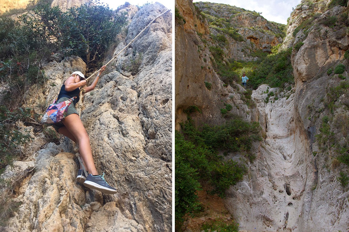 Cala los Tiestos hike, Cumbre del Sol, Costa Blanca