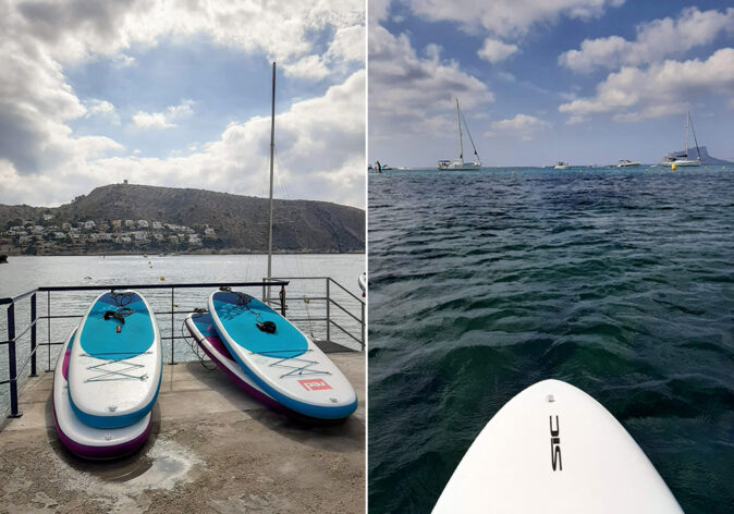 Paddleboarding - things to do in Moraira paddleboarding in Moraira
