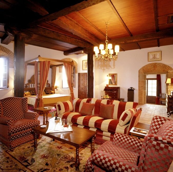 Classic hotel room in one of the best Paradores in Spain Classic hotel room in one of the best Paradores in Spain