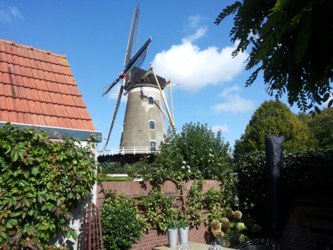 windmill in Middelburg, Zeeland windmill in Middelburg