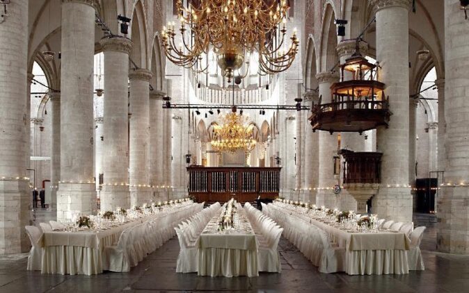 inside the Pieterskerk, Leiden, The Netherlands inside the Pieterskerk, Leiden, The Netherlands