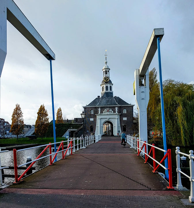A picture of the Zijlpoort A picture of the Zijlpoort