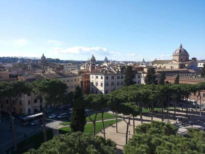 Rome in 24 hours has a lot to offer a city park surrounded by well maintained Italian buildings