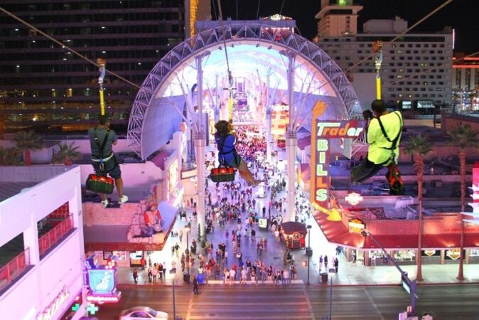 Slotzilla zipline - things to do in Vegas other than gambling