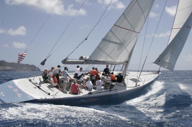 12 Metre sailing race St Maarten - Top things to do in St Maarten