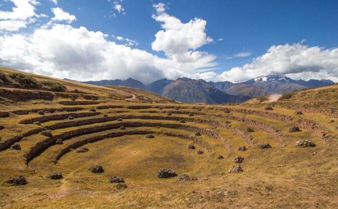 Moray - part of a Sacred Valley Peru tour Moray - part of a Sacred Valley Peru tour