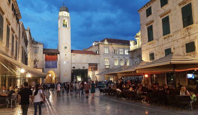 life in Dubrovnik, Croatia