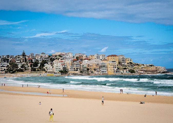 Bondi Beach in Sydney Bondi Beach in Sydney