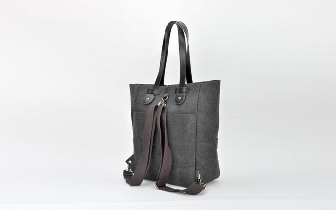 travel essential: tote bag and backpack