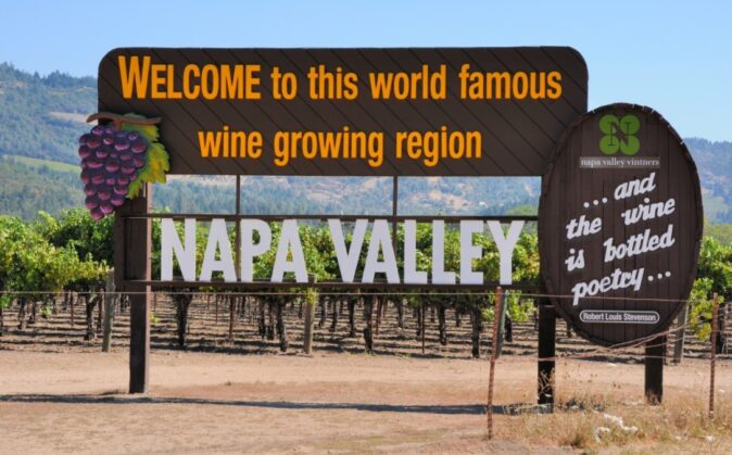 camping spots in California: Napa Valley