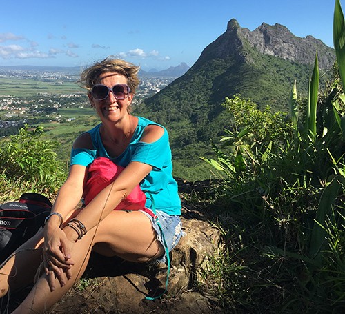 an expat talking about life in Mauritius