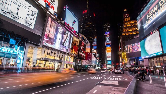 New York City, USA - expat life New York City by night
