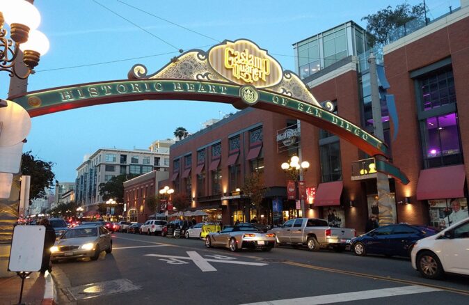 when visiting San Diego you have to check out the Gaslamp quarter when visiting San Diego you have to check out the Gaslamp quarter