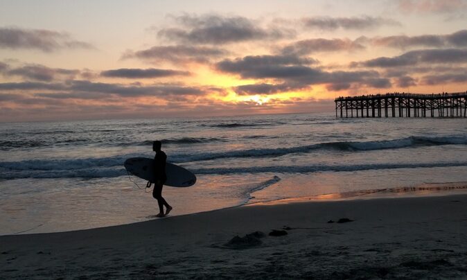 what to do on a short trip to San Diego: surfing lesson what to do on a short trip to San Diego: surfing lesson