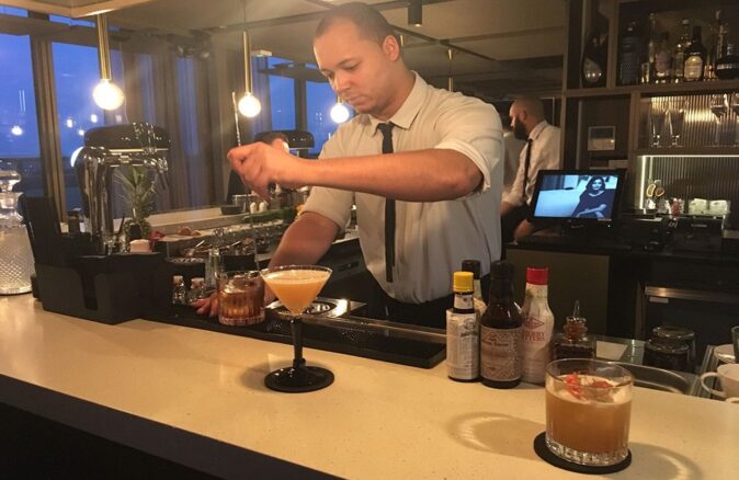 What to do in Eindhoven: have a cocktail at the Vane skybar What to do in Eindhoven: have a cocktail at the Vane skybar