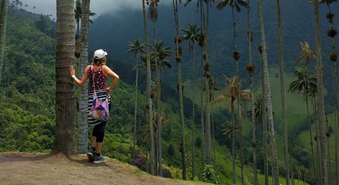 Enjoying the scenery in Colombia while working here as a digital nomad beautiful scenery in Colombia