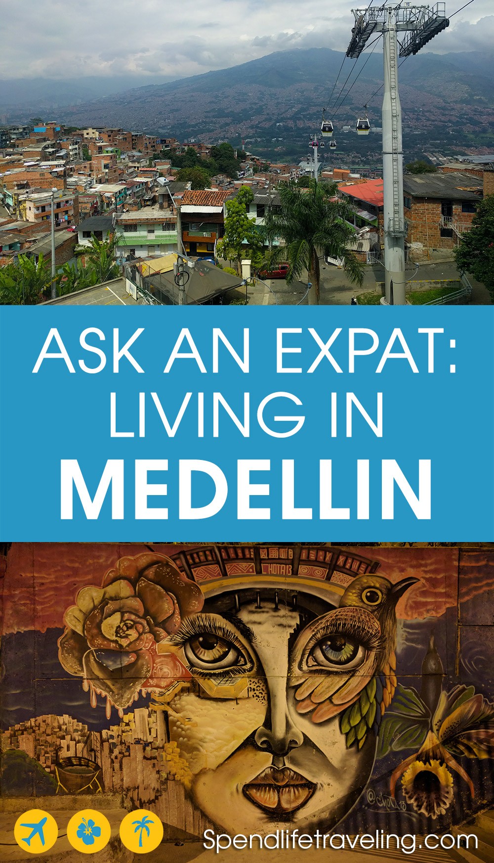 Interview about what it's like to move to and live in #Medellin, Colombia. #expatlife #Colombia #moveabroad Interview with an expat about moving to and living in Medellin, Colombia.