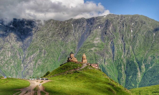 places to see in Georgia: Stepantsminda Stepantsminda