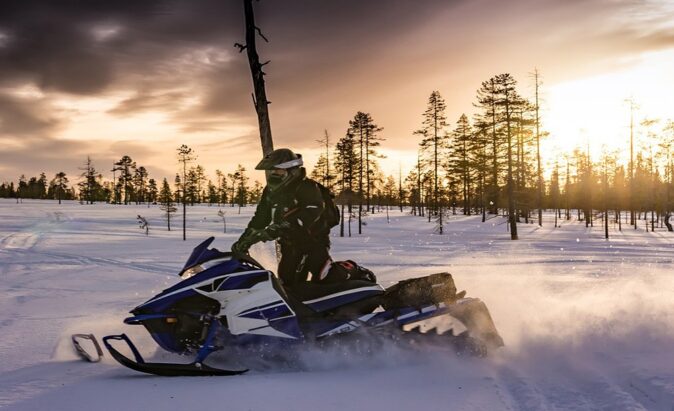 what to do in Vaasa in winter: snowmobile what to do in Vaasa in winter: snowmobile