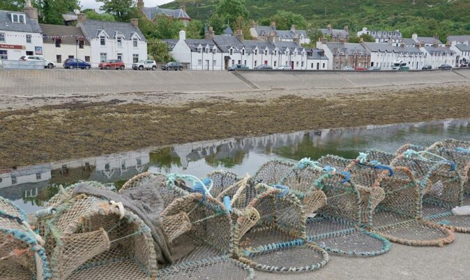 Ullapool, a larger town on the NC500 route Ullapool, a larger town on the NC500 route