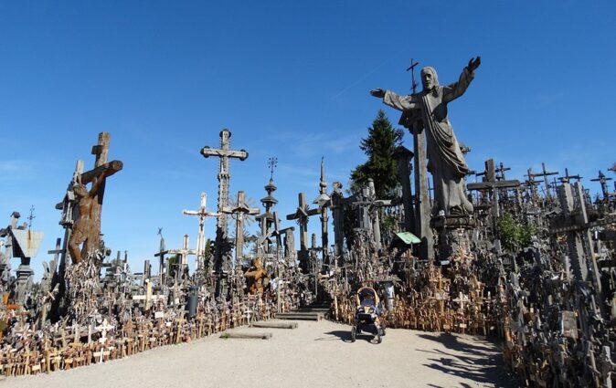 Places to see when visiting Lithuania for the first time: Hill of Crosses Places to see when visiting Lithuania for the first time: Hill of Crosses