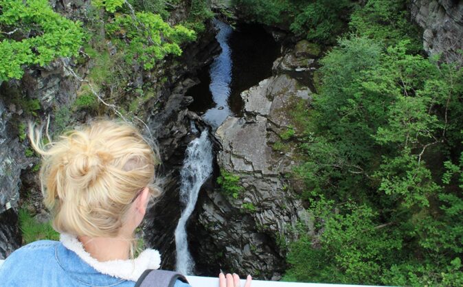 Day 7 of the 8-day North Coast 500 itinerary in Scotland - Falls of Mesach Day 7 of the 8-day North Coast 500 itinerary in Scotland - Falls of Mesach