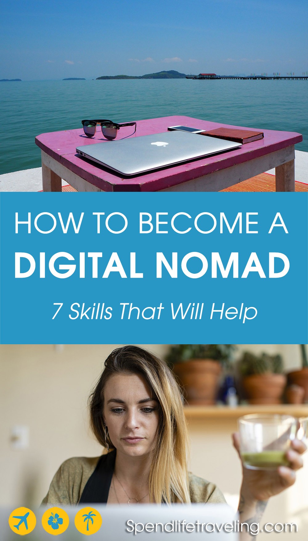 Are you interested in becoming a digital nomad? Check out these honest and practical tips to help you create a location independent lifestyle. #digitalnomad #nomadlife #locationindependent #nomadic becoming a digital nomad