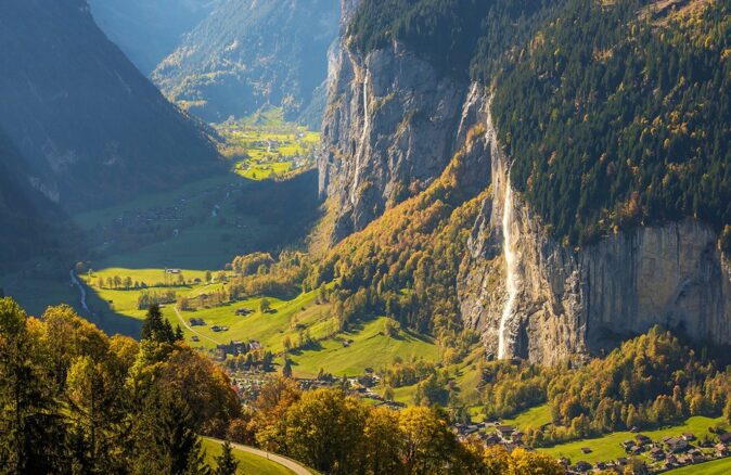 Best views in Switzerland: Lauterbrunnen valley Best views in Switzerland: Lauterbrunnen valley