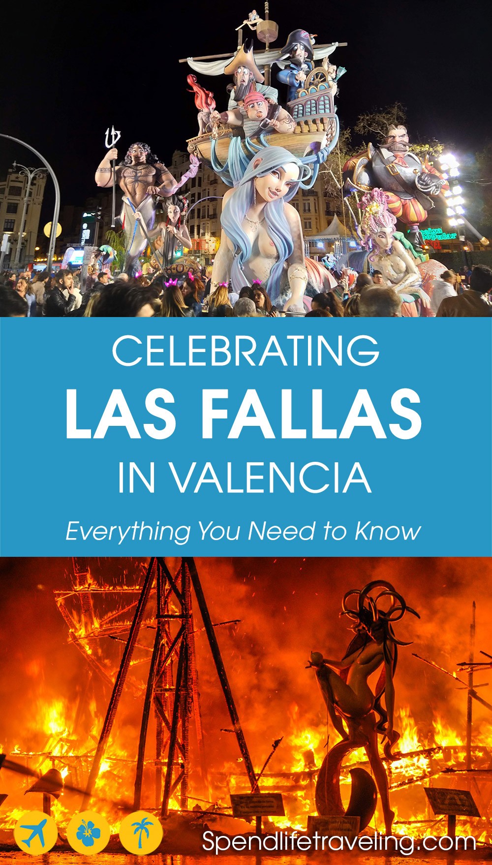 Everything you need to know about celebrating the Las Fallas festival in #Valencia, Spain. #LasFallas #Fallas #Spanishfestivals celebrating the Las Fallas festival in Valencia, Spain