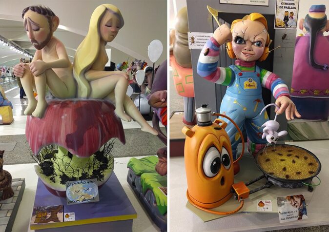 What to know about Las Fallas in Valencia - Ninot exposition What to know about Las Fallas in Valencia - Ninot exposition