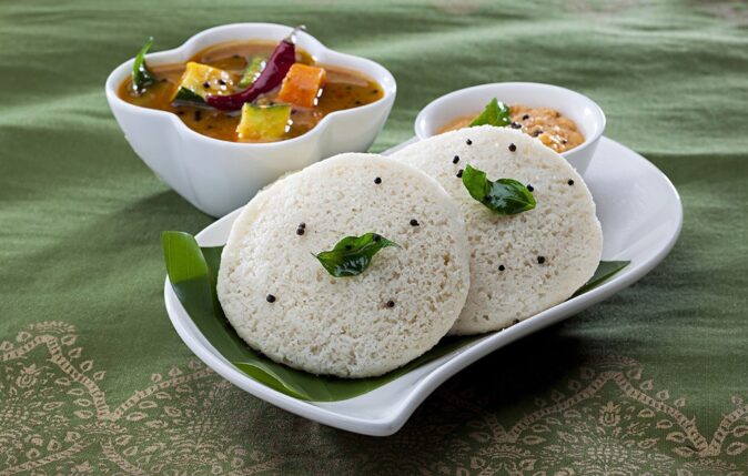 Idli - food tour in Madurai