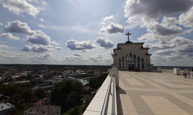 possibly the best view of Kaunas possibly the best view of Kaunas