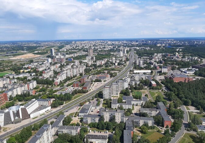 view for Vilnius TV Tower - restaurant in Vilnius