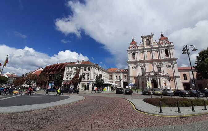 the center of Vilnius the center of Vilnius