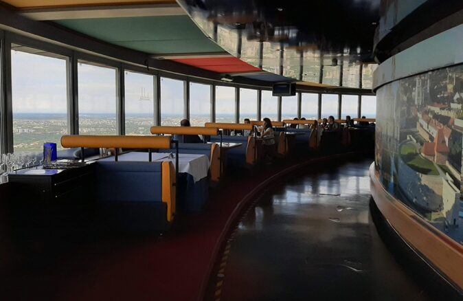 Restaurant with a view in Vilnius: Vilnius TV Tower