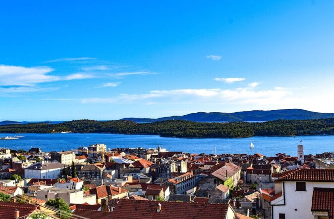 view over Šibenik, one of the best places to visit in Croatia view over Šibenik, one of the best places to visit in Croatia