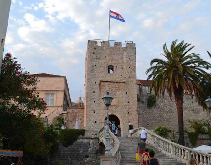 Korčula's town gate Korčula's town gate
