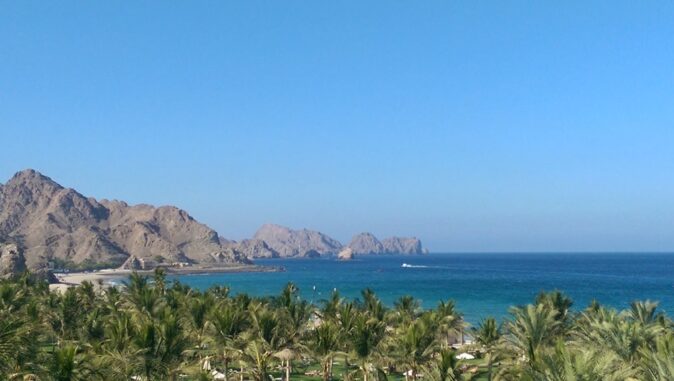 beach in Muscat beach in Muscat