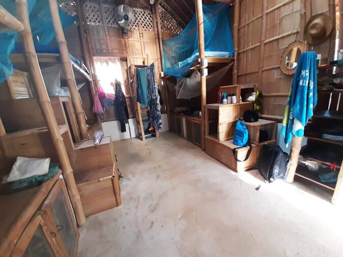 a volunteer hut at MCP a volunteer hut at MCP