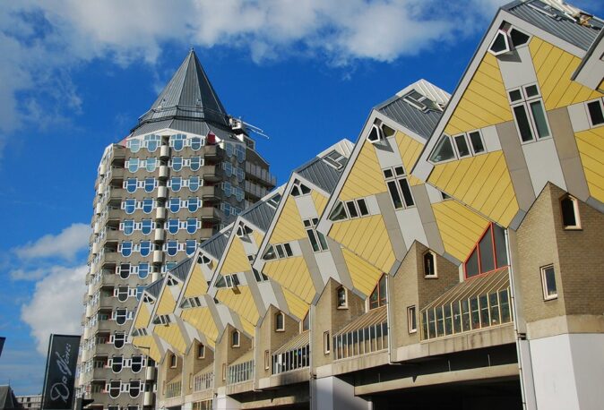 Rotterdam's famous cube houses Rotterdam's famous cube houses