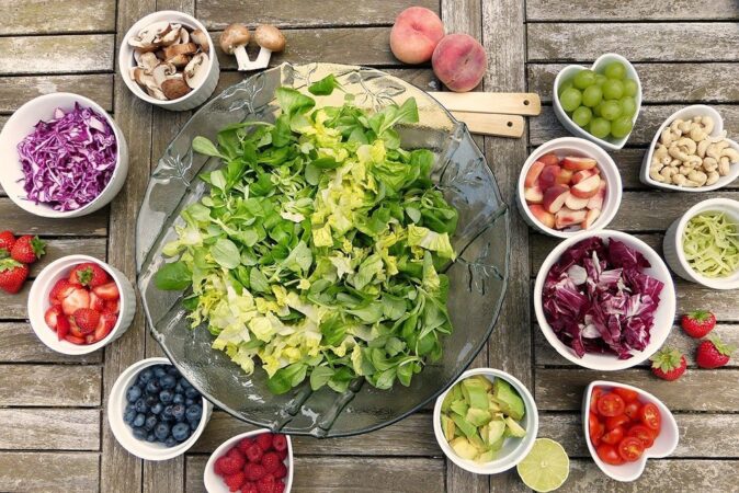 healthy salad ingredients