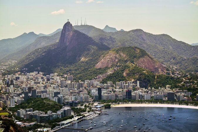 a view of Rio and Christ the Redeemer