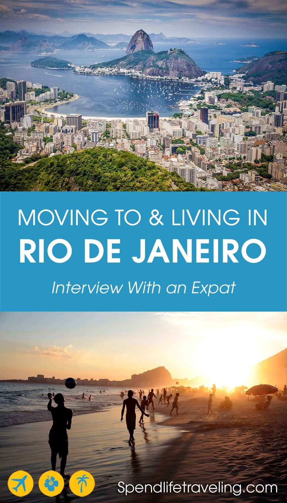 Interview with an #expat about moving to and living in Rio de Janeiro. If you are thinking about moving here or want to know what the city is really like, this interview gives you a lot of information and tips. #RiodeJaneiro life in Rio de Janeiro as an expat