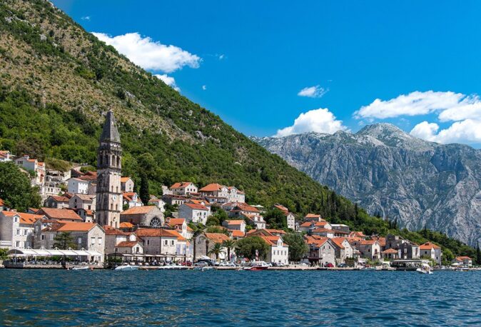 A view of Perast A view of Perast