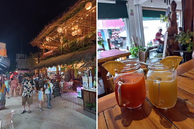 2 restaurants in Isla Mujeres