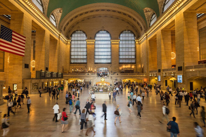You'll use the metro a lot if you move to New York Grand Central Terminal in New York