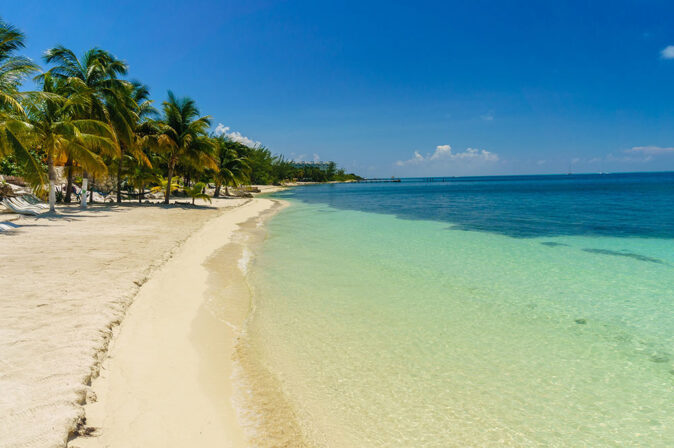 one of the beaches on Isla Mujeres