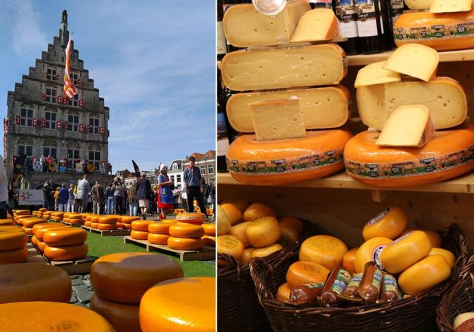 cheese - the best Dutch food Dutch cheese wheels