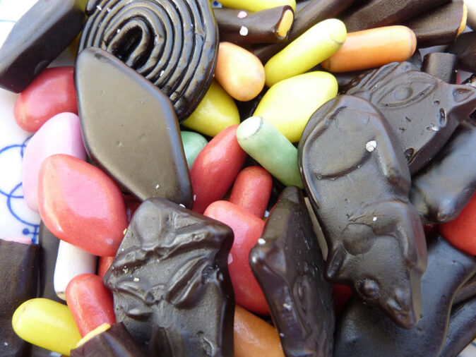drop, a typical Dutch candy a selection of drop, a typical Dutch candy