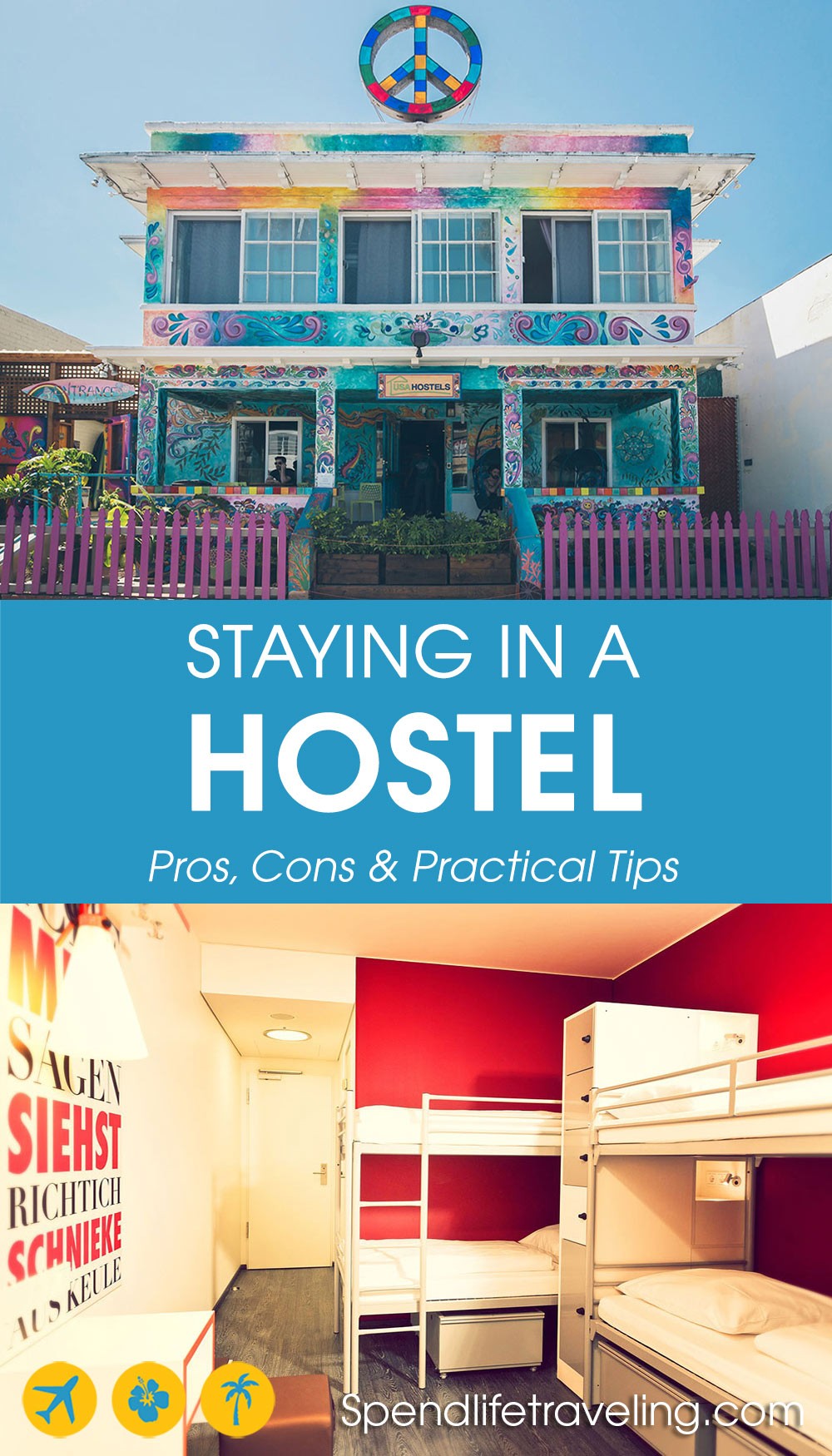 Pros and cons of staying in a hostel